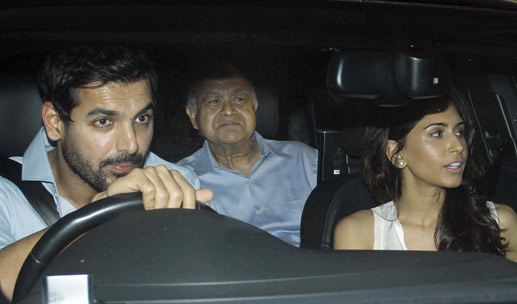 John Abraham with Wife Priya