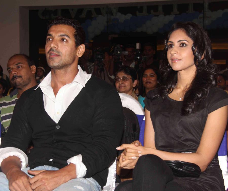 John Abraham with Wife Priya
