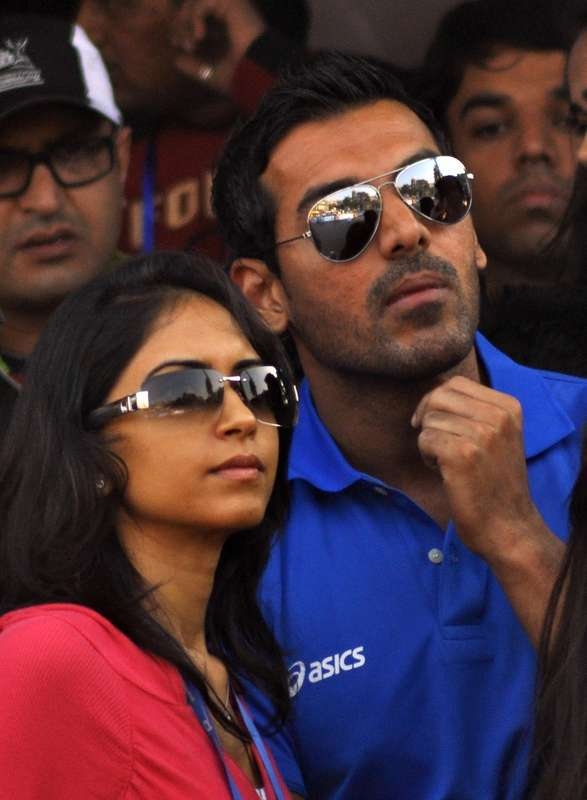 John Abraham with Wife Priya