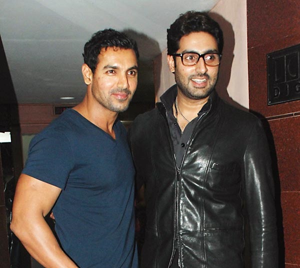 John Abraham and Abhishek Bachchan