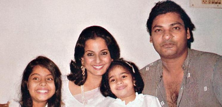 Kajol with family