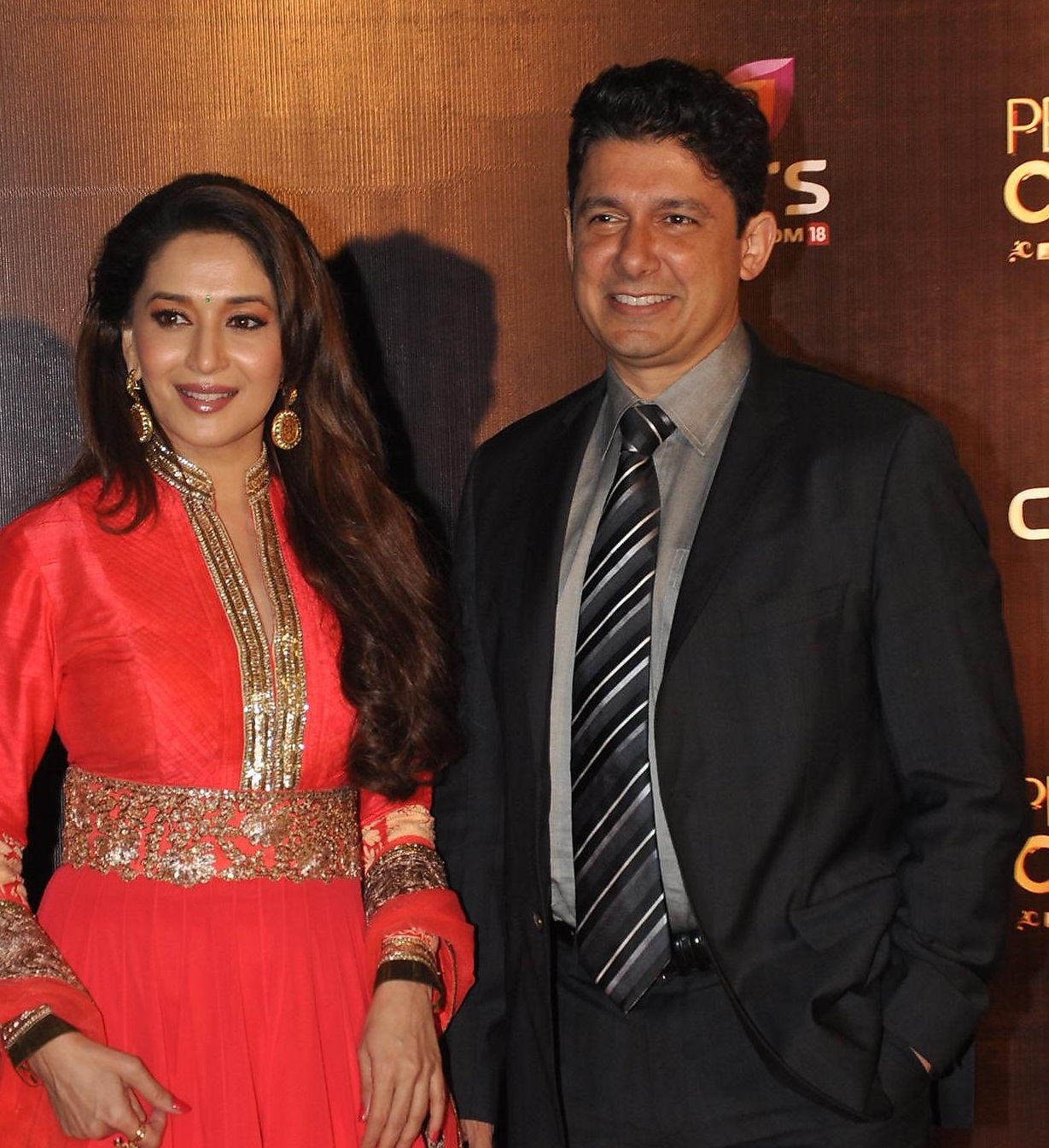 Madhuri Dixit and Shriram Nene