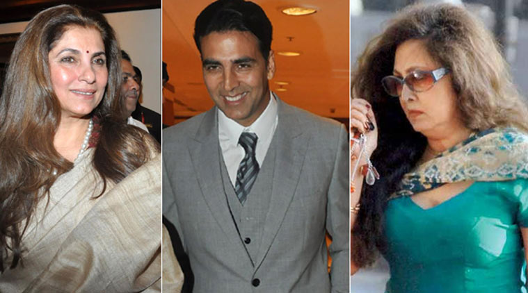 Akshay Kumar and Dimple Kapadia