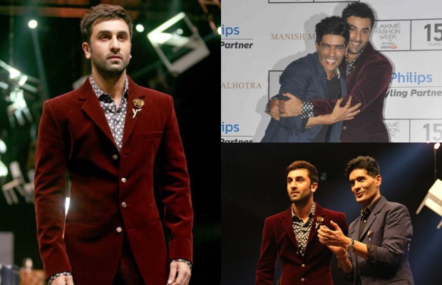 Ranbir Kapoor at Lakme Fashion Week 2015
