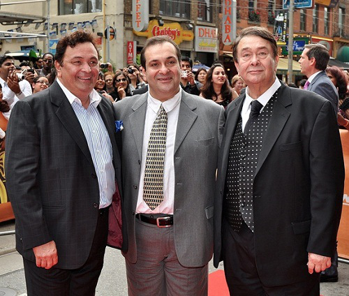 Rishi Kapoor; Rajiv Kapoor; Randhir Kapoor