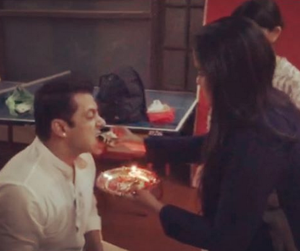 Salman Khan with Arpita Khan