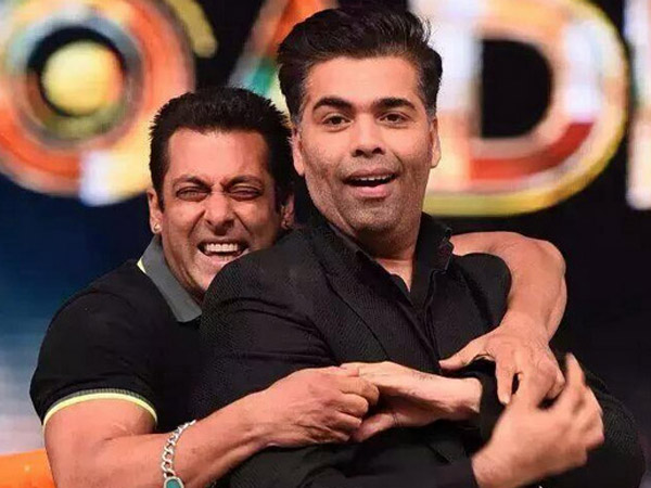 Salman Khan with Karan Johar