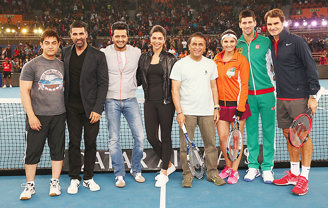 Sania Mirza - Aamir Khan - Deeoika Padukone - Riteish Deshmukh - Akshay Kumar and others