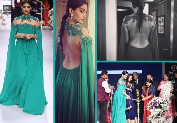 Sonam Kapoor at IIJW 2015