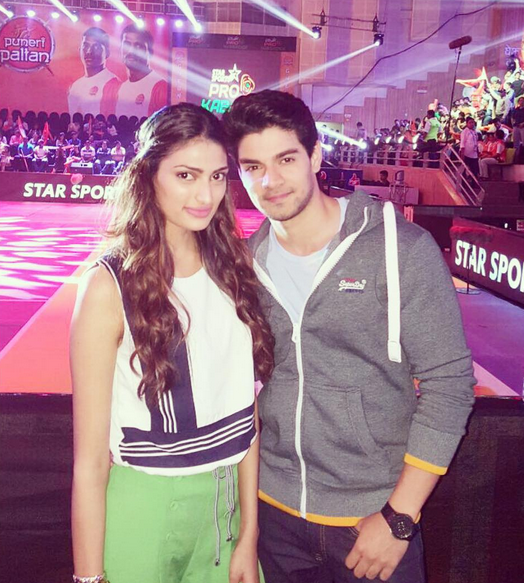 Sooraj Pancholi and Athiya Shetty