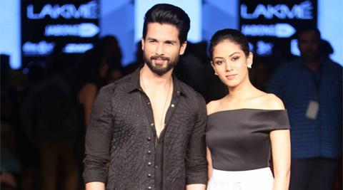 Shahid Kapoor and Mira Rajput