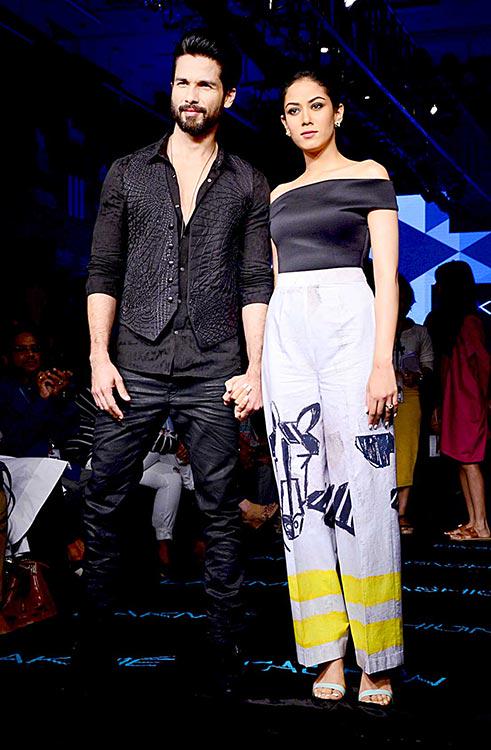 Shahid Kapoor and Mira Rajput