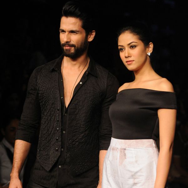 Shahid Kapoor and Mira Rajput