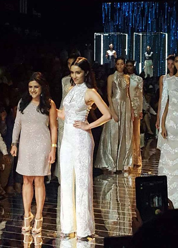 Shraddha Kapoor walks for Namrata Joshipura
