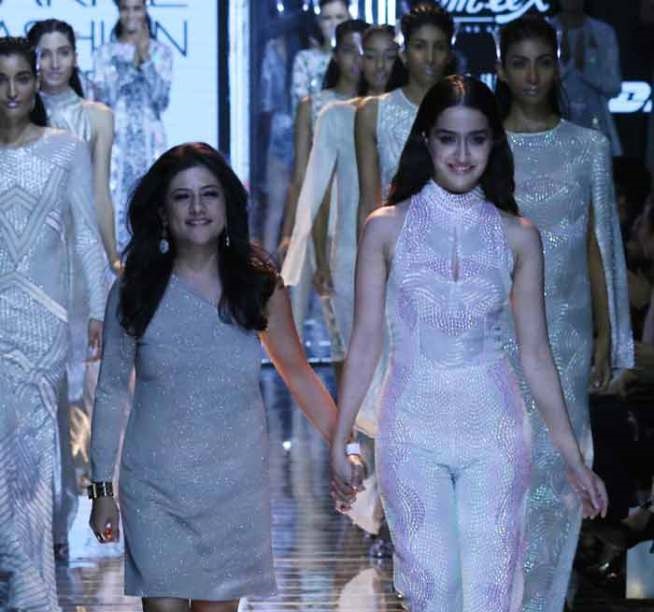 Shraddha Kapoor walks for Namrata Joshipura