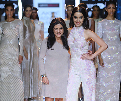 Shraddha Kapoor walks for Namrata Joshipura