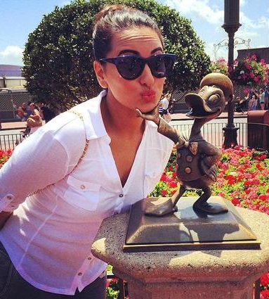 Sonakshi Sinha at vacation