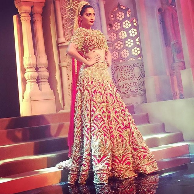 Sonam Kapoor bridal look