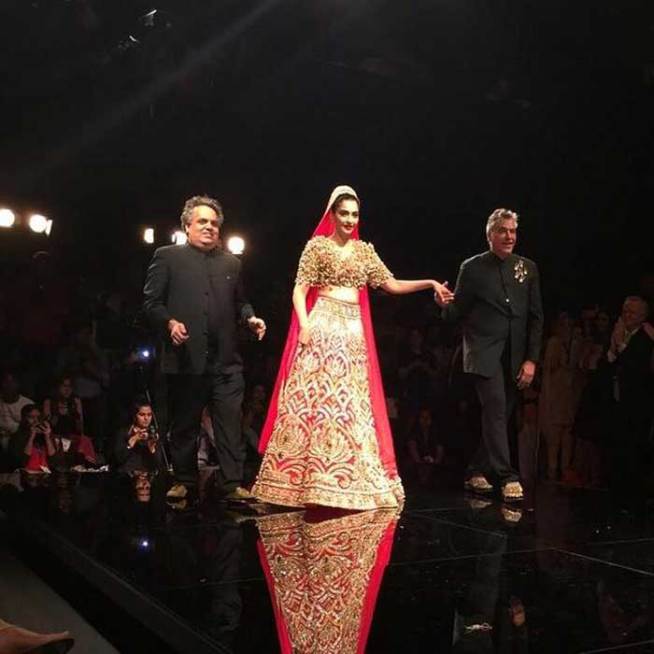 Sonam Kapoor bridal look