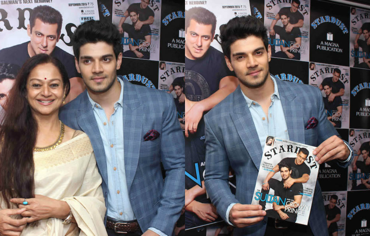 Sooraj Pancholi with mom Zarina Wahab