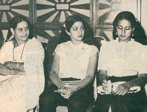 Rare and unseen pictures of Sridevi