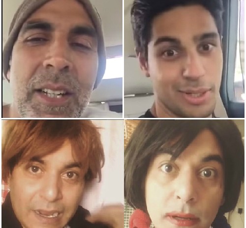 Akshay Kumar and Sidharth Malhotra