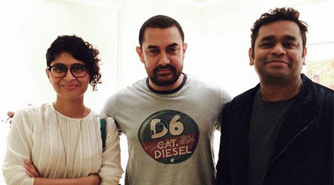 Aamir Khan AR Rahman Kiran rao