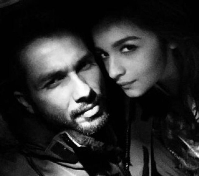 Shahid Kapoor and Alia Bhatt