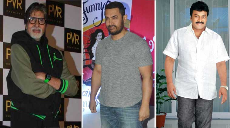 Chiranjeevi',Amitabh Bachchan, Aamir Khan