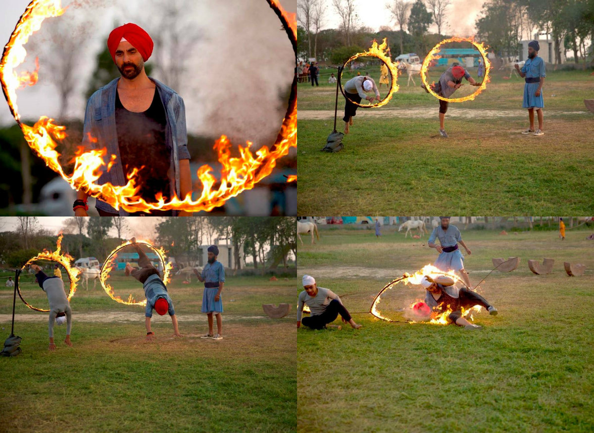 Akshay Kumar injured