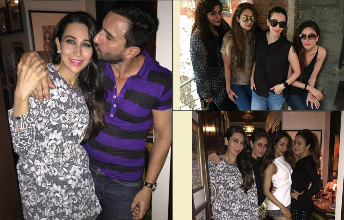 Bollywood celebrities at Saif Ali Khan's birthday bash
