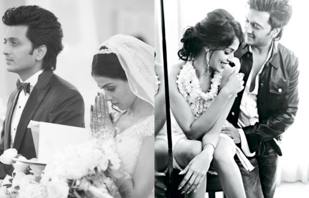 Genelia D'Souza and Riteish Deshmukh