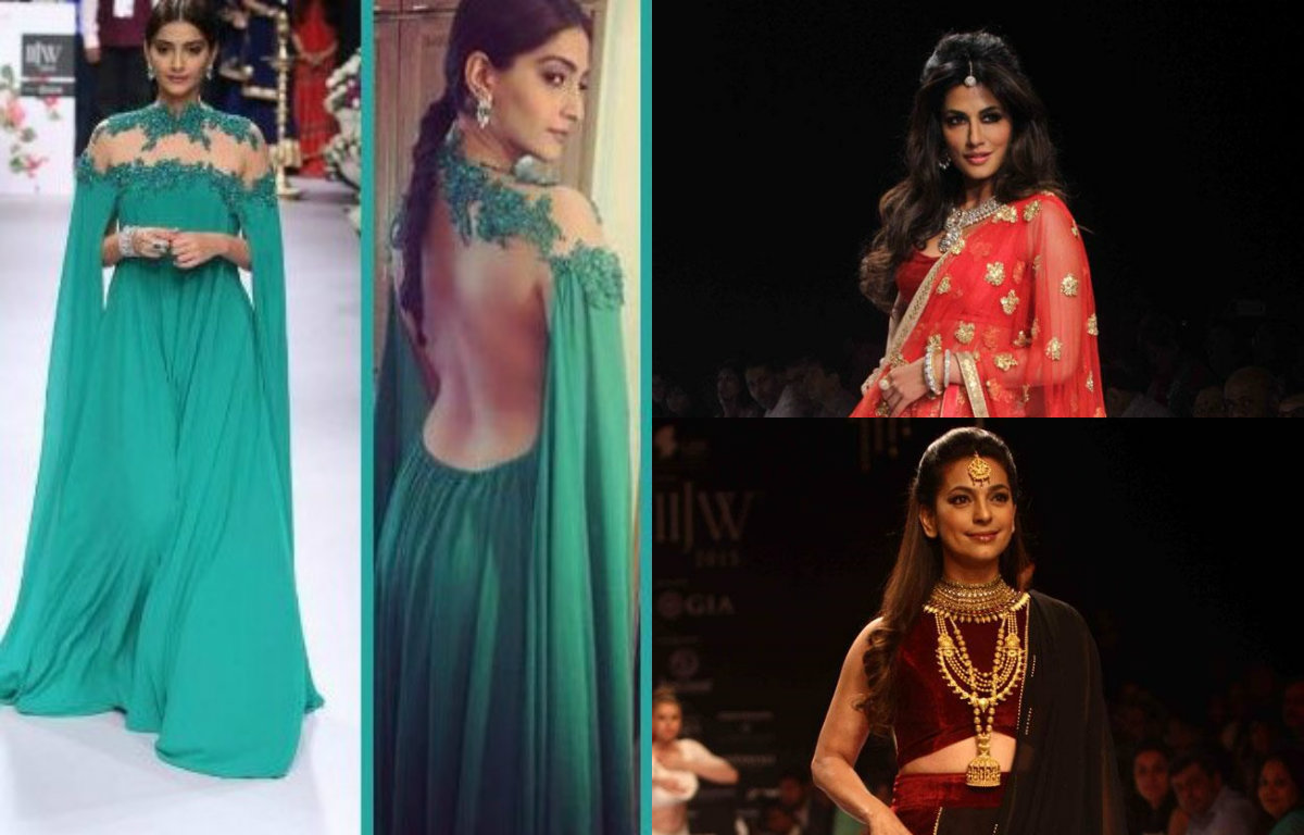 Bollywood Actresses light up IIJW 2015