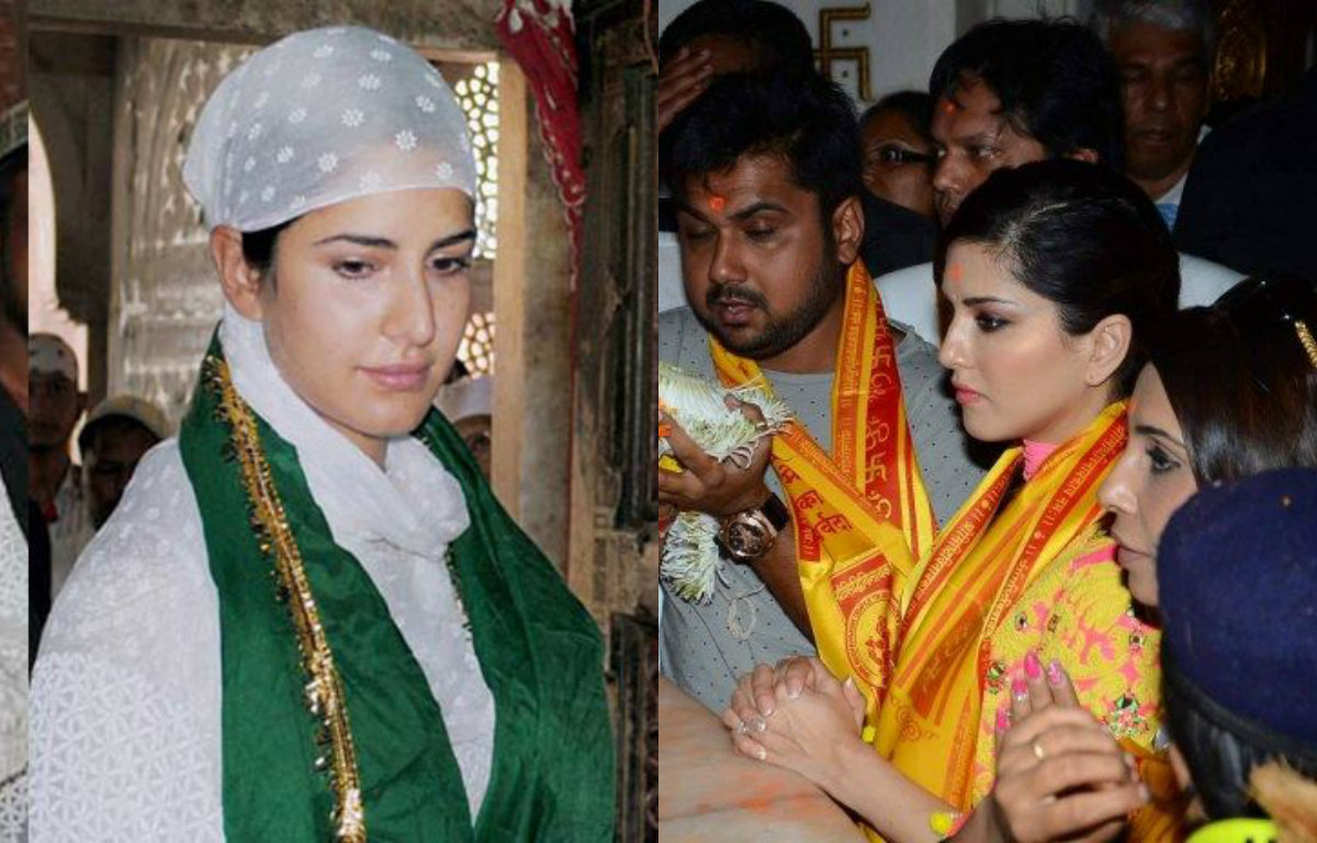 Top Bollywood Actresses in spiritual looks