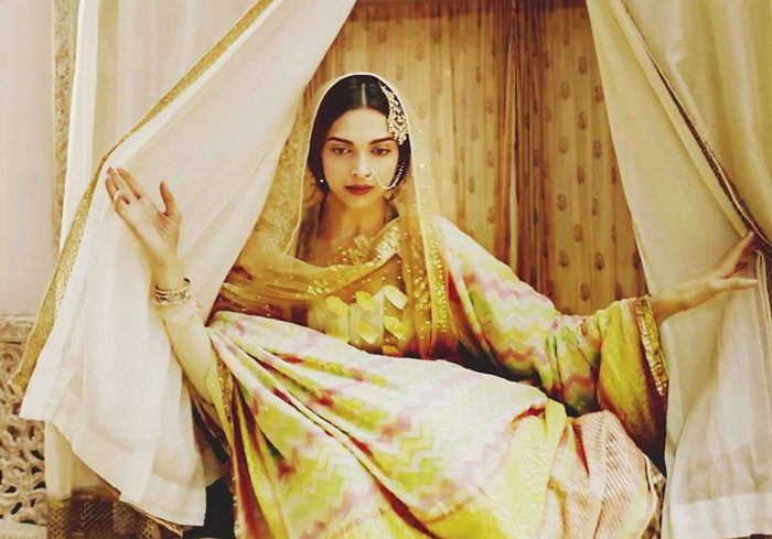 Deepika Padukone's look in Bajirao Mastani