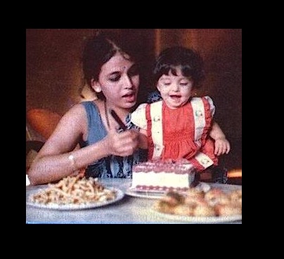 Aishwarya Rai childhood