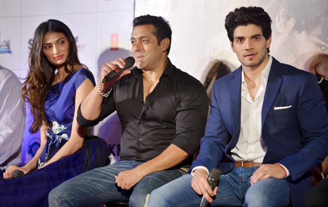 Salman Khan - Sooraj Pancholi - Athiya Shetty