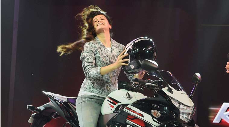 Taapsee Pannu: promoting honda