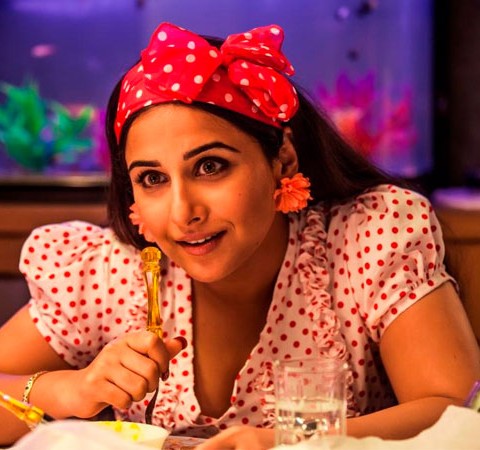 Vidya Balan retro look