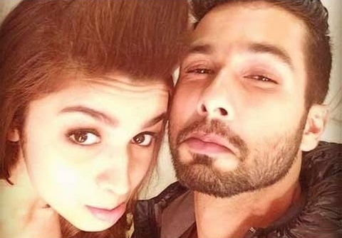 Shahid Kapoor and Alia Bhatt