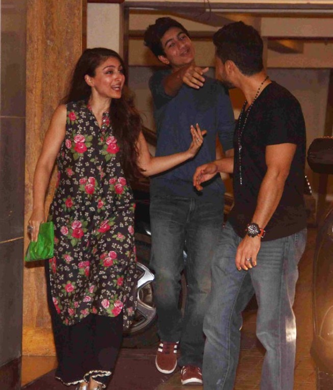 Bollywood celebrities at Saif Ali Khan's birthday bash