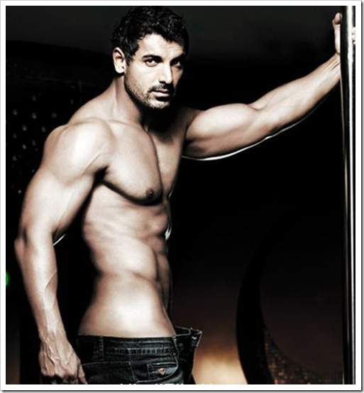 John Abraham shirtless picture