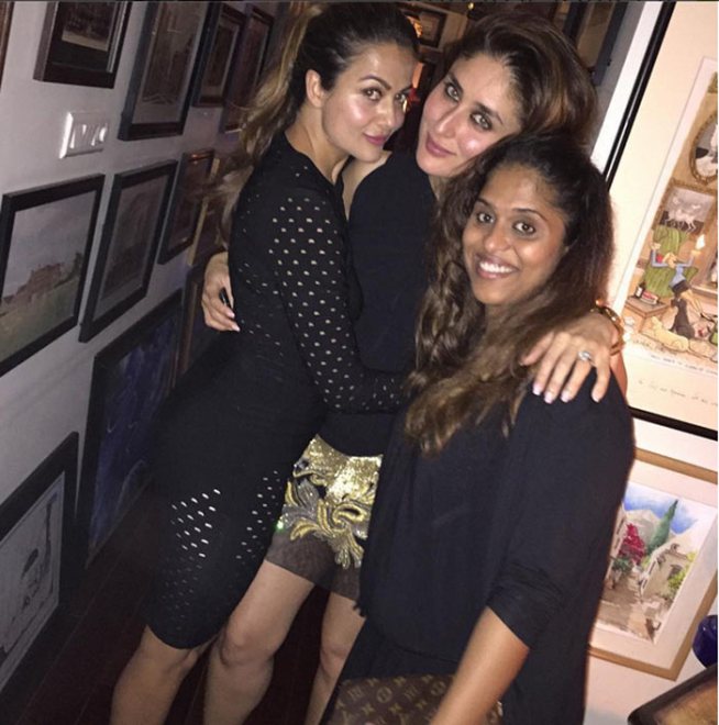 Bollywood celebrities at Saif Ali Khan's birthday bash