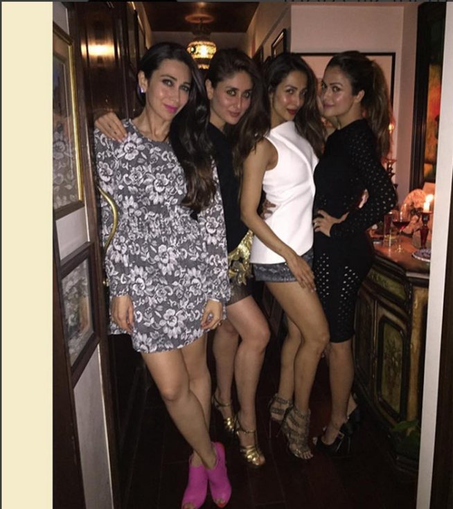 Bollywood celebrities at Saif Ali Khan's birthday bash