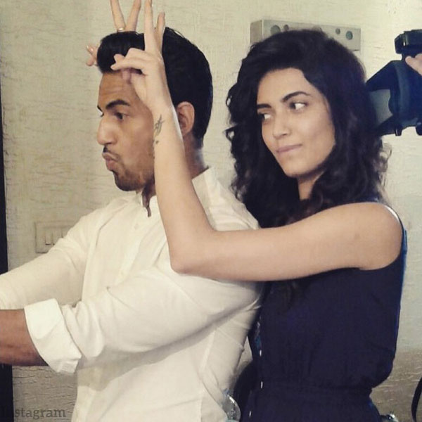 Adorable pictures of Upen Patel and Karishma Tanna.