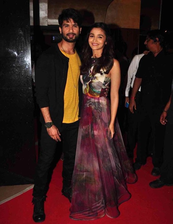 Shahid Kapoor and Alia Bhatt