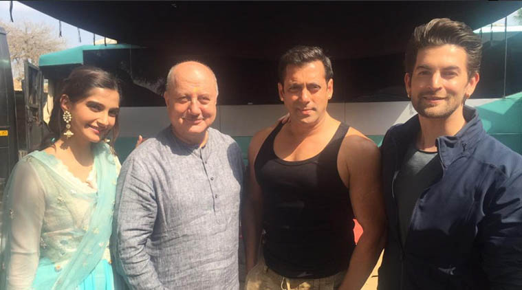 Salman Khan Anupam Kher Sonam Kapoor, Neil Nitin Mukesh