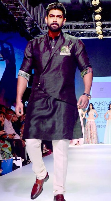 Rana Daggubati at Lakme Fashion Week 2015