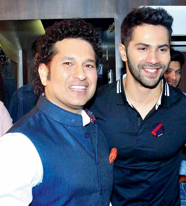 Varun Dhawan - Sachin Tendulkar