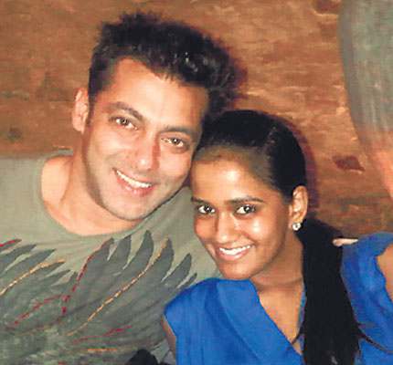 Salman Khan and Arpita Khan